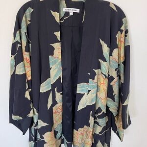 Elizabeth and James Black and Olive Jacket